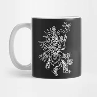 Aztec Quetzalcoatl Drawing Mug